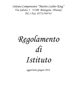 Istituto Comprensivo &ldquo;Martin Luther King&rdquo;