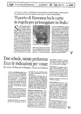 mercoled&Atilde;&not; 20 febbraio 2013