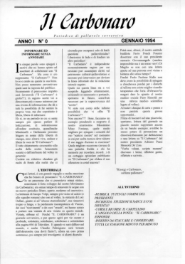 Il carbonaro n&deg; 0 - Pallavolo Milano Vittorio Veneto