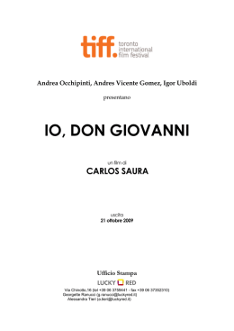 io, don giovanni