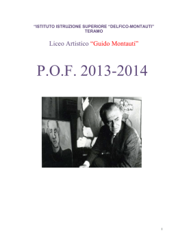 P.O.F. 2013/2014 - Liceo Artistico di Teramo