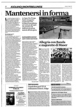 LA VITA DEL POPOLO - 15 luglio 2012