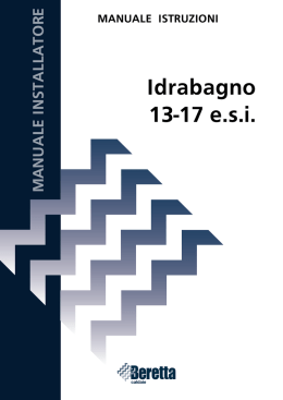 Idrabagno 13-17 esi - Certificazione energetica