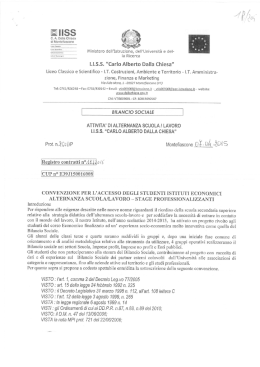 Contratto - CA Dalla Chiesa