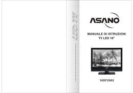 Manuale Utente per Tv Led 16"df-2002