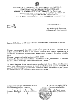 66 Circolare - Via Copernico