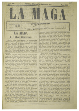Sfoglia fascicolo - Laboratorio di Documentazione Storico Artistica