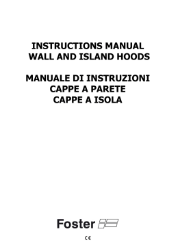Libretto d`istruzioni