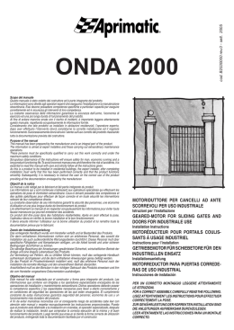 ONDA 2000 - Aprimatic