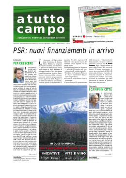 A tutto campo n¡1.2003