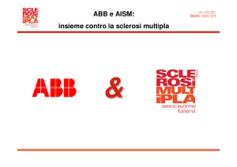 ABB e AISM: insieme contro la sclerosi multipla