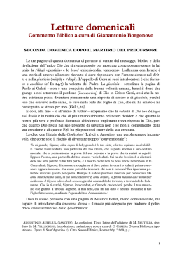 Letture domenicali