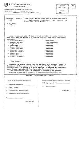Dgr 1329 del 2006 - Il sito delle norme della Regione Marche