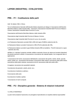 lapidei (industria) - ccnl(24/10/94)