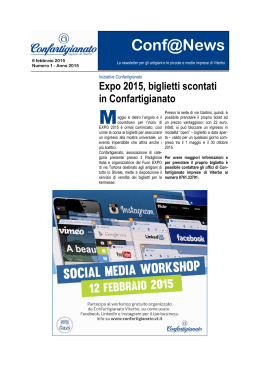 1 MB 6th Feb 2015 News 3_2015 - Confartigianato Imprese Viterbo