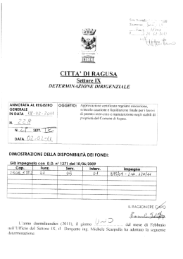 Page 1 ` I_TTA` DI RAGUSA ettore IX @E TERMIN&aacute;ZIONE