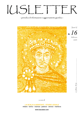 Iusletter 16 &ndash; gen 2003