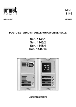 Sch. 1145/1 Sch. 1145/2 Sch. 1145/4 Sch. 1145/14 Mod. 1145