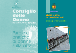 Vivere la citt&agrave; da preadolescenti Guida per le famiglie