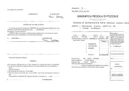 Letto, approvato e sottoscritto. IL PRESIDENTE IL SEGRETARIO