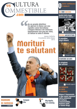 leggi in pdf - Cultura Commestibile