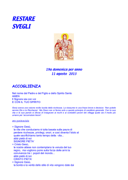 libretto della Messa