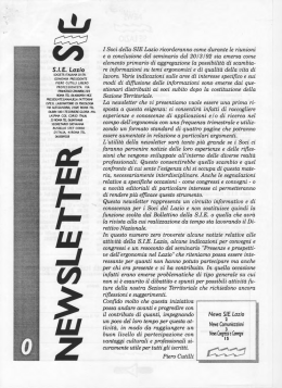 news SIE n&deg; 0