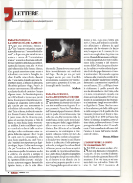 lettere - Banco di Solidariet&agrave; "L` Armonia"