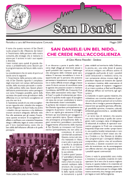 San Denêl - Comune di San Daniele del Friuli