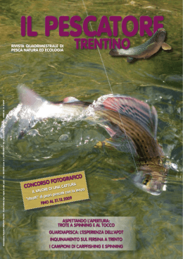Scarica la rivista - Il Pescatore Trentino