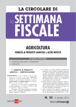 agricoltura - Home Page