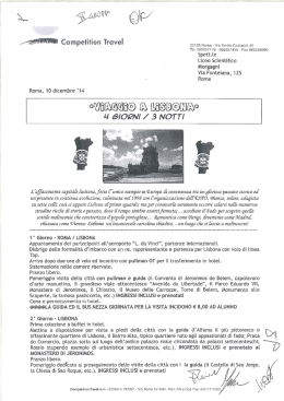 Spett.le - Liceo Morgagni