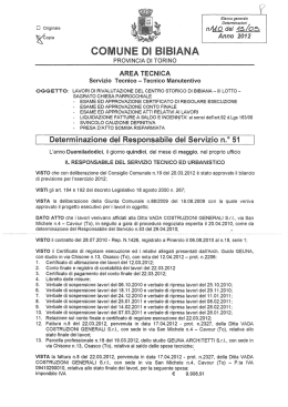 [] Originale - Albo pretorio e trasparenza