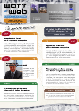 Le nuove modifiche al Decreto 37/2008: abrogato l