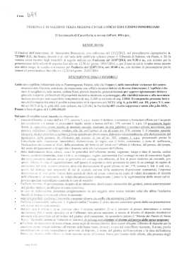 Senza titolo - Aste Giudiziarie Salerno