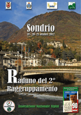 pdf 2300 K - Associazione Nazionale Alpini – Sezione Valtellinese