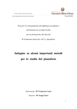 Metodo per pianoforte
