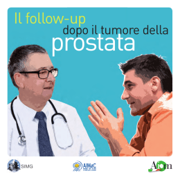 prostata - Follow-Up in Oncologia. Il portale informativo per medici e