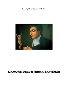 l` amore dell`eterna sapienza