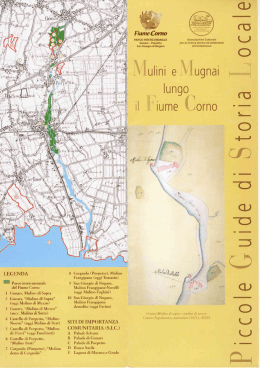 Mulini e Mugnai lungo il Fiume Corno