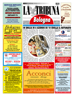 in emilia in 6 aziende su 10 crolla il fatturato