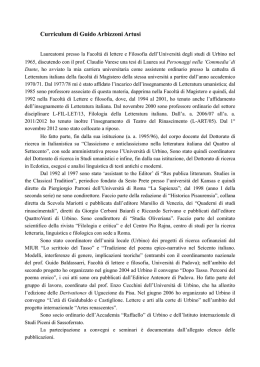 Scarica in formato pdf - Universit&agrave; degli Studi di Urbino