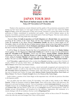 japan tour 2013