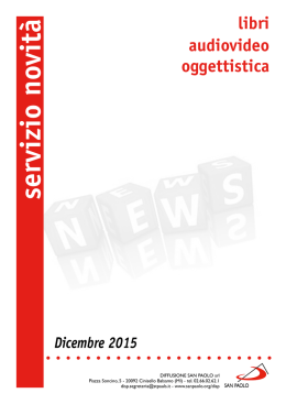 novit&agrave; libri