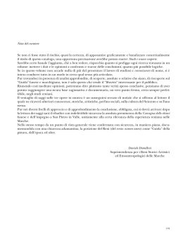 Daniele Diotallevi, Nota del curatore e bibliografia generale