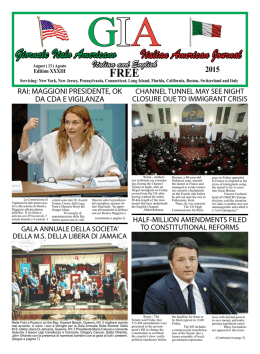 Italian American Journal Giornale Italo Americano
