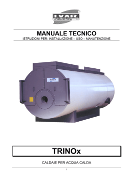 Manuale tecnico - Combustion Control