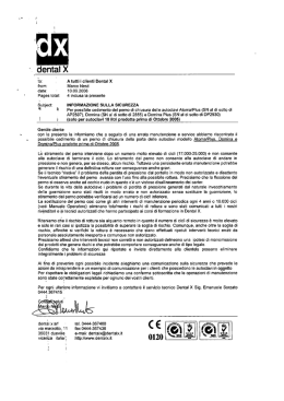 dental X - Ministero della Salute