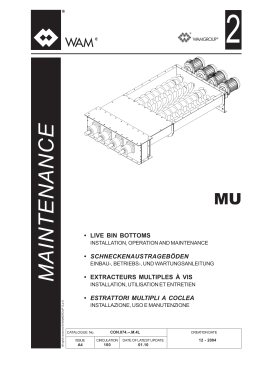 maintenance - Products
