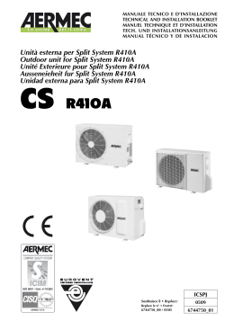 CS R410A - Novatherm Klimageräte GmbH